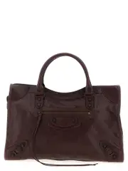 [Balenciaga] Balenciaga-Le City Bag M Borse A Mano Bordeaux-Donna OS