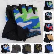 Comfortable Fingerless Kids Sports Gloves Great for Climbing and Outdoor Sports