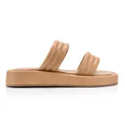 Verali Women's Boss Flatform Slides Caramel (EU 37-41)