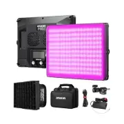 Aputure Amaran P60C RGBWW Video Panel Light,Color Temperature 2500K-7500K,60W...