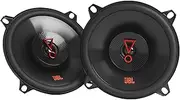Stage3 527F 2-Way Car Speaker Set by Harman Kardon - 200 Watt Car Speakers - 2 Pieces Car HiFi JBL Box Large 13 cm - 130 mm - 5.25 Inches Without Grill Cover