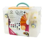 Coats Quilting Thread Box - 20 Asst Mini King Spools + 2 FREE FARMYARN BOBBINS