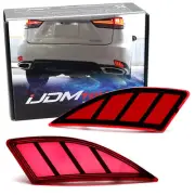 Full LED Bumper Reflector Lights For Lexus 20-22 RX w/ Tail Brake Signal Feature (for: Lexus)