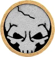 HALLMERS Skull Shaped 48mm x 8mm (3/10") Diameter Brass Mosaic Pin for Knife Handles - Knife Making Supplies Decorative Tube Round Craft Handmade Custom EDC Securing Rivets Fastener Decorating Studs