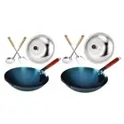 Wok Pan for Induction Cooker Cooking Pot for Restaurant Household Cooking