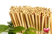 100 Bamboo Straws, Reusable straw, Wedding straws, 100 pcs Natural bamboo straws