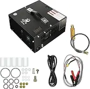 TUDIVING-4500Psi/30Mpa Portable Air Compressor,High Pressure Car Pump with 12V Power Adapter,Scuba Tank Compressor,Automatic Shutdown PCP Compressor Pump220V(TXES061)