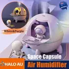 USB Type-c Air Humidifier Cute Space Capsule Aroma Diffuser LED Light Gift 220ml