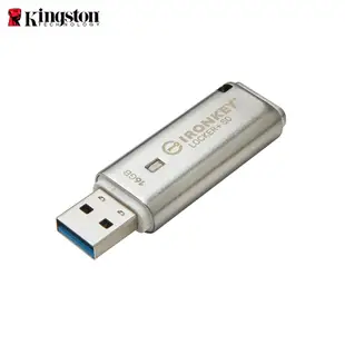 金士頓 16G 32G 64G 128G 加密隨身碟 IronKey Locker+ 50 USB3.0 保固公司貨