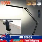 LED Desk Lamp With Clamp Bedside Study Reading Table Light Dimmable Eye-Care