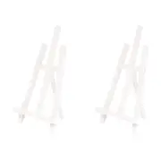 2x Jasart Tabletop Painting Colour Easel Drawing Canvas Holder Stand 29x40cm WHT