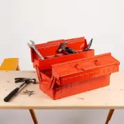 TOYO Steel Tool Box ST-350 Orang MOMA Limited Edition, Japan Exclusive Cantileve
