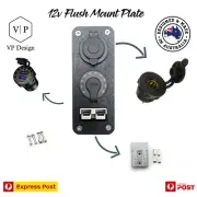 Flush Mount Anderson Plug Socket Double USB Charger Socket Panel Merit plug