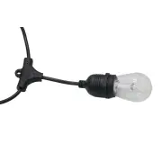 Solar powered multicoloured string light 15m