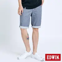 在飛比找momo購物網優惠-【EDWIN】男裝 503 BASIC五袋短褲(灰色)