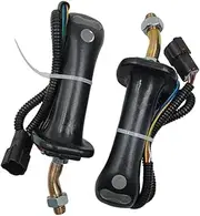 MEXWLOP L+R 3 Button Excavator Joystick Handle, for Doosan DH DX150 225 300 370-9C Excavator Handle
