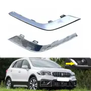 Chrome Fog light frame strip molding For Suzuki SX4 S-Cross SX4 Crossover 16-21