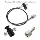 Soda Stream Plated Fitting 36 Full Spring Tube With Pressure Relief DIN477 Soda