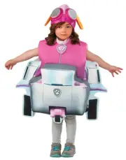 Child's Paw Patrol Skye 3D Costume for Themed Parties and Halloween Toddler