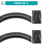 Pack of 2 Schwalbe Delta Cruiser+ Active Twin PG 26x2.0 Wire TPI 70 Bk/Bsk/Ref