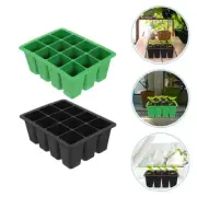 2 Pcs Propagation Tray Trays for Cuttings Silicone Seedling Starter Germination