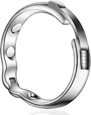 Metal Ring, Adjustable Size Cock Ring for Erection Enhancing, Strength Training Equipment Rings Adult Sex Toys & Games for Men Couples