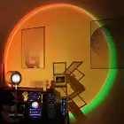 Sunset Lamp Projector with Remote Control, Multiple Colors LED APP Control Sunse