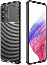 [HEYUS] for Samsung Galaxy A53 5G Case, Protective Carbon Fiber Case Cover Compatible with Samsung Galaxy A53 5G Lightweight Ultra Thin Slim