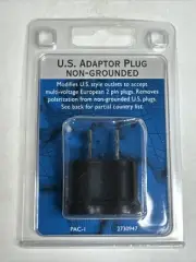 4 Pack Voltage Valet Non-Grounded Adaptor Plug PAC-1 Type A