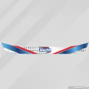 MACH 1 HELMET VISOR STICKER/STRIP - KARTING