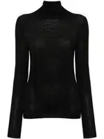 [Saint Laurent Paris] Saint Laurent Paris-Pullover Dolcevita Cassandre In Lana-Donna M