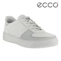 在飛比找Yahoo奇摩購物中心優惠-ECCO STREET TRAY W 街頭趣闖拼接皮革休閒鞋