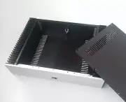 Power Amplifier Chassis Aluminum Class A DIY HiFi Audio Case W430*H90*D308mm