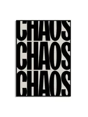 [Namly Design] Chaos typography wall poster