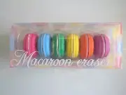 6 x Macaroon Erasers