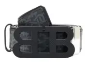 Bally 6302246 Men's Mirror Buckle Adjustable Reversible Belt EU 110/US 44