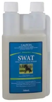 Pharmachem SWAT Insecticide Low Irritant Formula for Horse Equine Health 500ml