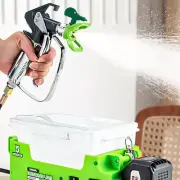 500W High Pressure Airless Sprayer Backpack Latex Paint Sprayer Gun with Batteb0