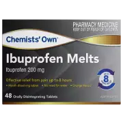 Chemists' Own Ibuprofen Melts 48 Tablets