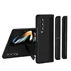 For Samsung Galaxy Z Fold 6 5 4 3 Invisible Bracket Stand Rugged Case + Stylus