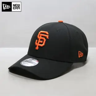 NewEra帽子MLB棒球帽擊球手舊金山巨人隊SF字母球員彎檐鴨舌帽潮