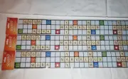 LOT (3) PKGS Teacher SCRABBLE Bulletin Board DIE-CUT Deco TRIM Border 100+ FT