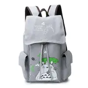 Totoro Canvas Backpack Travel Schoolbag Large Capacity Rucksack Shoulder School Bag Mochila Escolar totoro A
