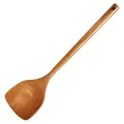 1PC flat frying Cooking Wooden Wok Turner Food Spatula Kitchen