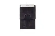 J.Elliot Home Home 2000GSM 2 Pce Dawson 100% Cotton Bath Mat Set Charcoal
