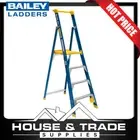 Bailey Ladders Platform Stepladder 5 Step 1.43m 150kg Pro FIBERGLASS FS10723