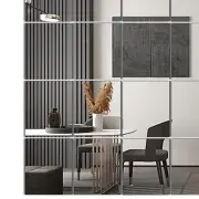 Easy-Install 16PCS Frameless Mirror Tiles, 14'' x 12'' - Wall & Door Mounts