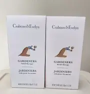 Lot (2)-Crabtree & Evelyn London GARDENERS Hand Therapy-3.5 oz-NIB-Free Ship
