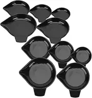 HAPINARY 10pcs Digital Scale Pan Narrow Spout Weighing Pans for Precise Measurement
