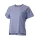 Mizuno 美津濃 女短袖T恤 吸濕排汗 抗紫外線 咖啡紗抗臭 -藤紫- 32TAB20268